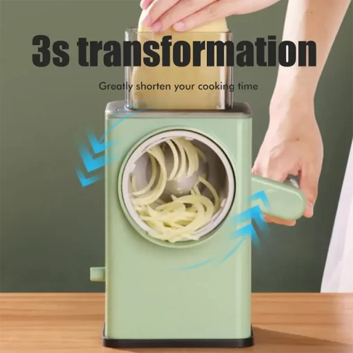 SmartMart® 3 In 1 Round Cutter Vegetable Slicer Manual SmartMart®