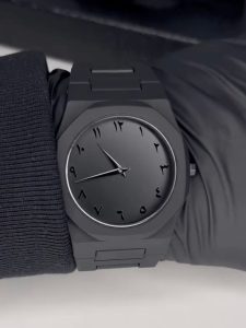 Full Black Aura Quartz Watch